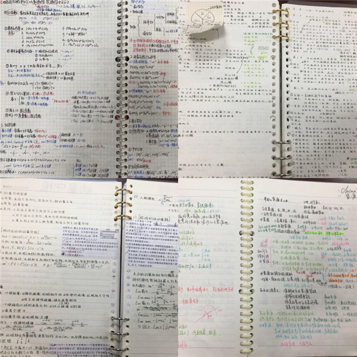 高三級部：亮筆記展學(xué)子風(fēng)采  賽學(xué)風(fēng)秀高三實力(圖6)