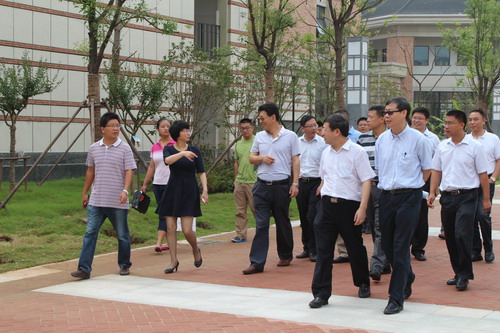 市委常委、副市長(zhǎng)周善武調(diào)研合肥七中新校建設(shè)情況(圖2)