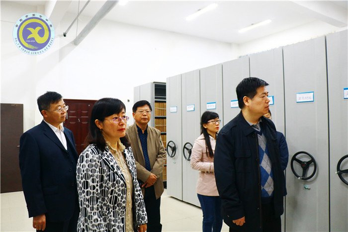  市檔案局、教育局檢查指導(dǎo)學(xué)校檔案工作(圖3)