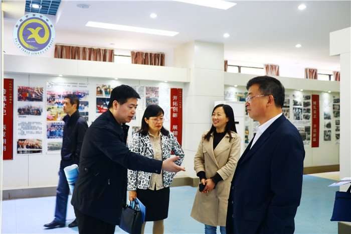  市檔案局、教育局檢查指導(dǎo)學(xué)校檔案工作(圖5)